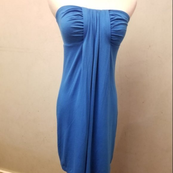 Anthropologie Bordeaux tube top dress size XS (M10) - Picture 7 of 8